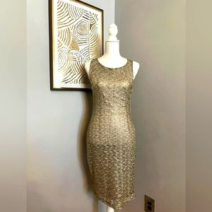 Champagne Evening Dress